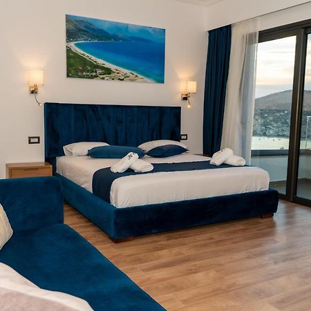 Hilltop Heaven Hotel Sarande Bagian luar foto